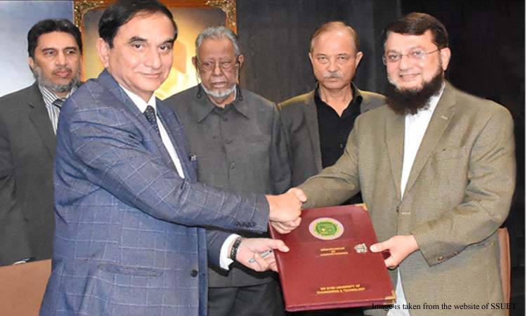 SSUET and Saman e Shifa Foundation signs MoU