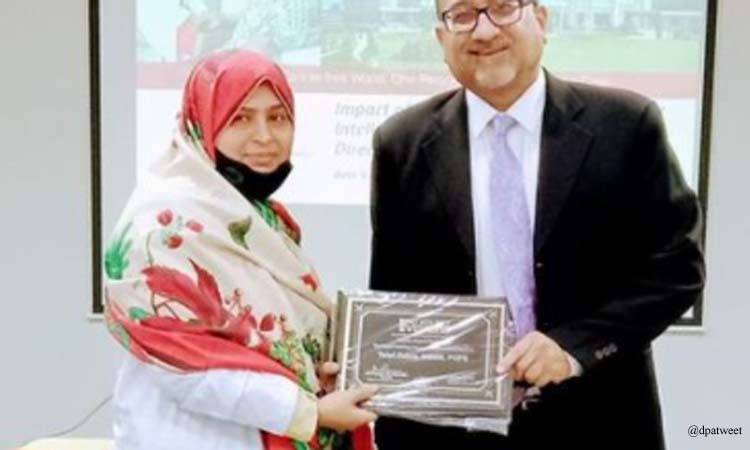 JSMU's Assistant Professor awarded by DPA