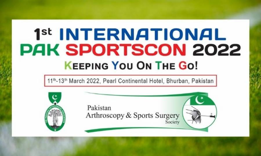 Pakistan's first international conference on sports surgery