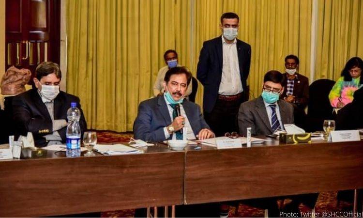 CEO SHCC chairs meeting to reduce cost of PCR test 