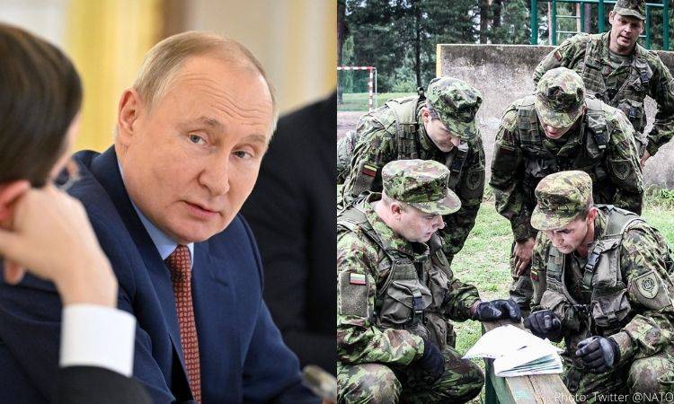 Putin asserts sanctions on Russia is similar to waging war