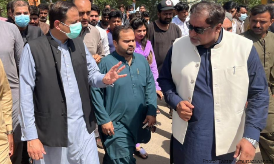 Barrister Murtaza Wahab visits Ziauddin Hospital