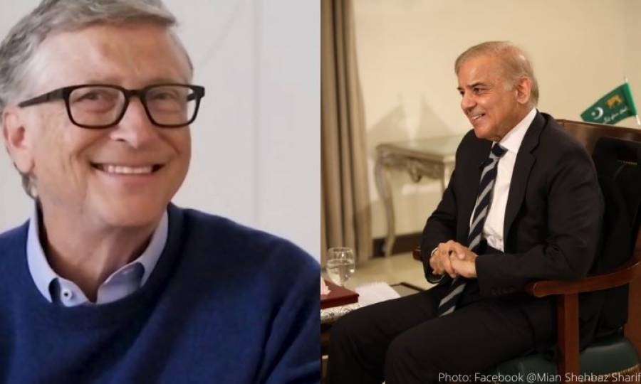 Bill Gates praises Pakistan's efforts during call with PM Shehbaz