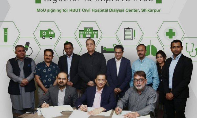 Sindh Minister signs MoU to setup Dialysis Center in Shikarpur