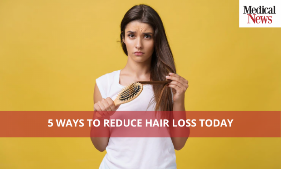 5 Ways to Reduce Hair Loss Today 