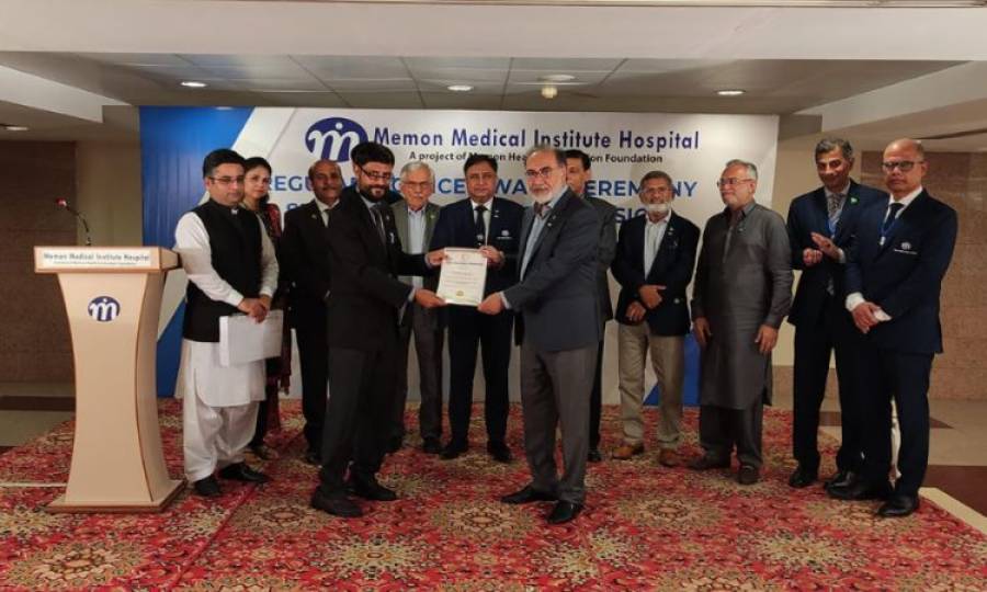 SHCC grants Memon Medical Institute Hospital regular license