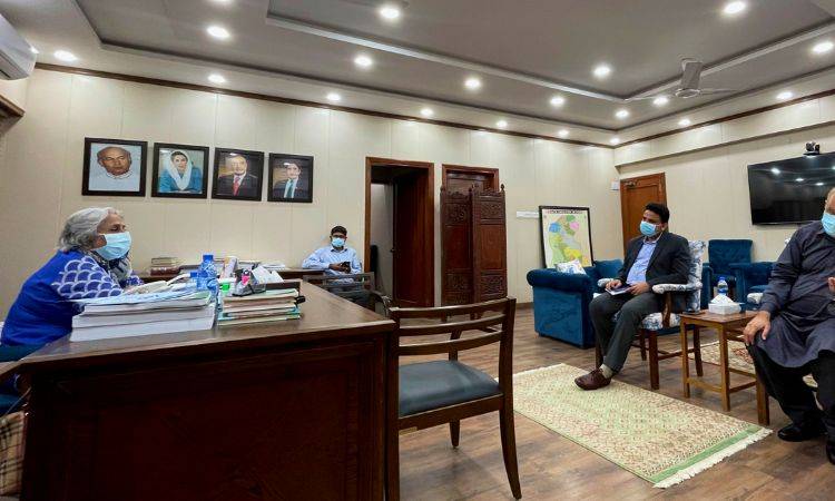 Azra Fazal Pechuho chairs meeting with Secretary Health, VC DOW