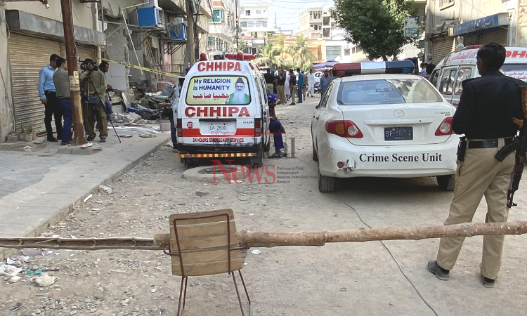 Blast at Foodpanda cloud kitchen in DHA Karachi