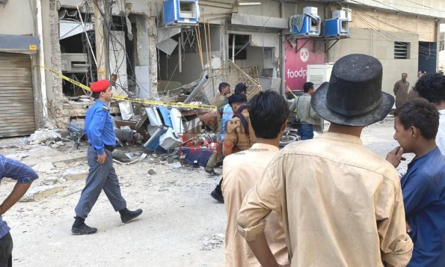 Blast at Foodpanda cloud kitchen in DHA Karachi