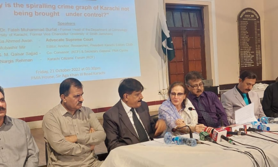 Karachi Citizen’s Forum holds discussion to improve safety and security of Karachi