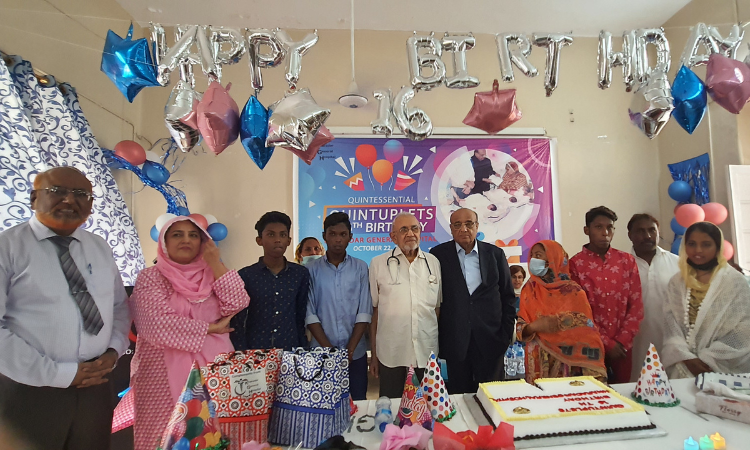 Quintuplets outlive rumors, celebrate sixteenth birthday