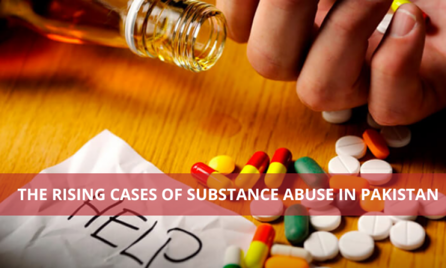 The rising cases of substance abuse in Pakistan