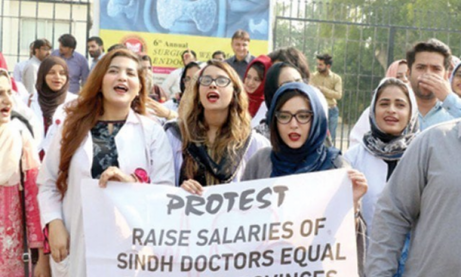 Sindh Govt approves increase in salaries of doctors  