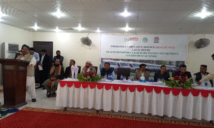Emergency ambulance services launched in Badin 