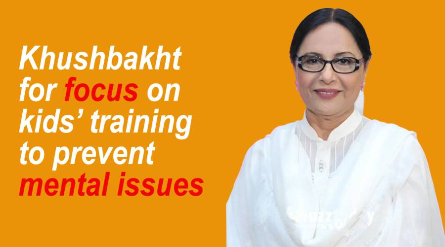 Khushbakht for focus on kids’ training to prevent mental issues 