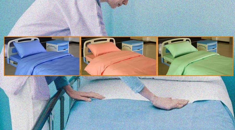 Three-colour bed sheet system for Punjab’s public hospitals