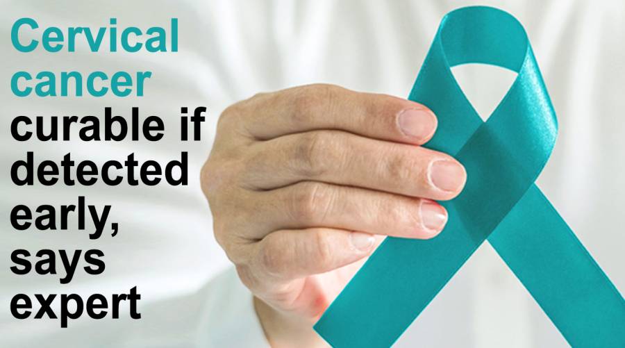 Cervical cancer curable if detected early, says expert
