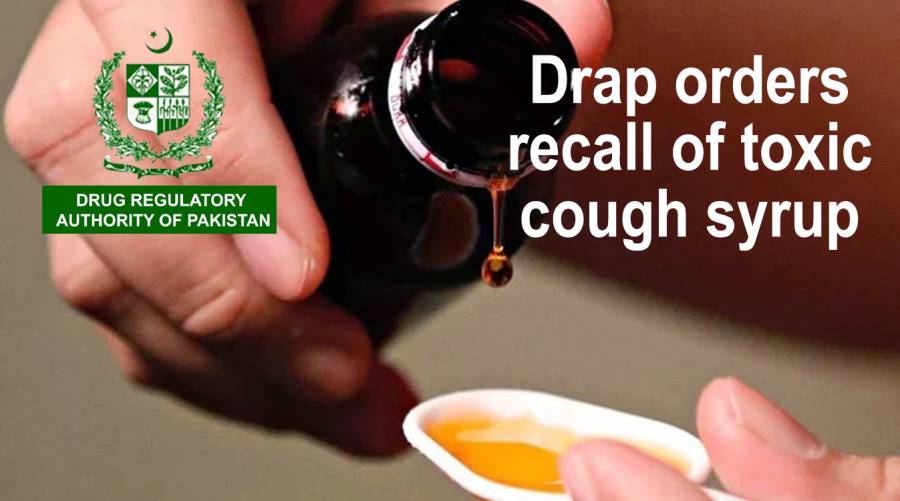 Drap orders recall of toxic cough syrup