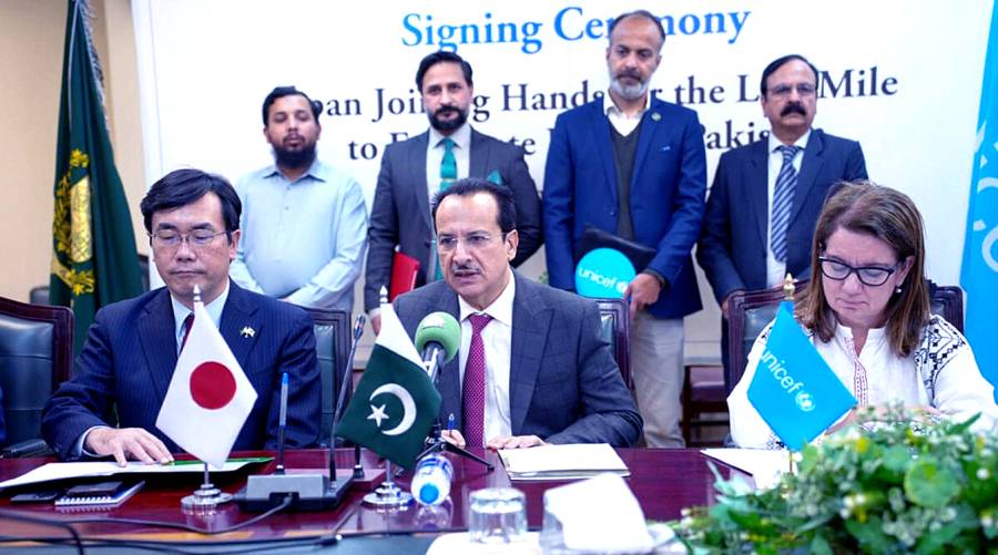 Japan grants $3.62 million for polio vaccines in Pakistan