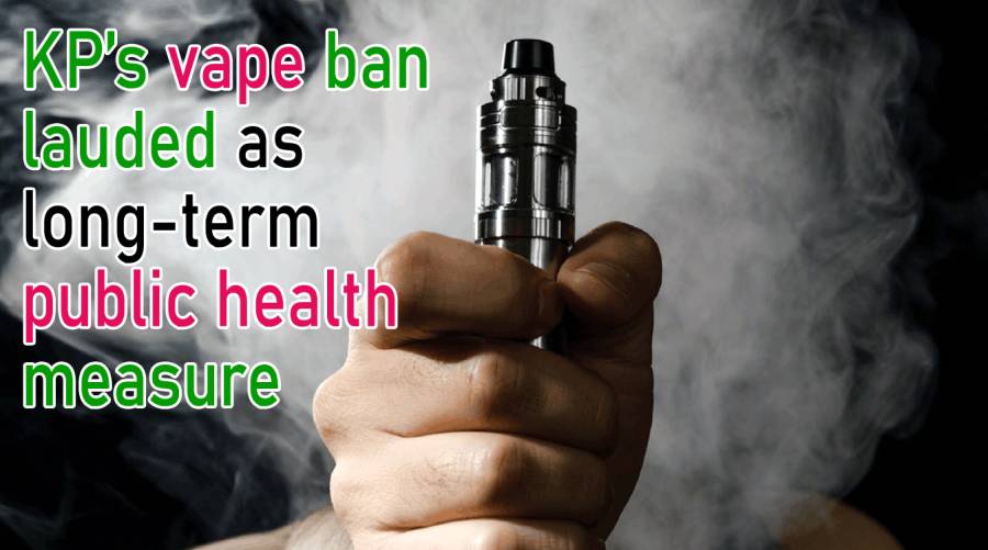 KP’s vape ban lauded as long-term public health measure 