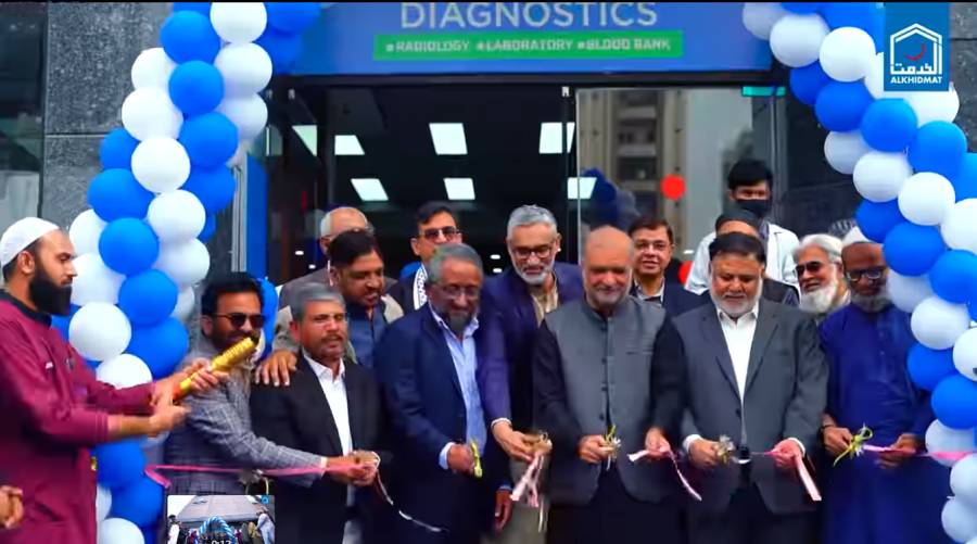 Diagnostic lab launched in Nazimabad by Alkhidmat