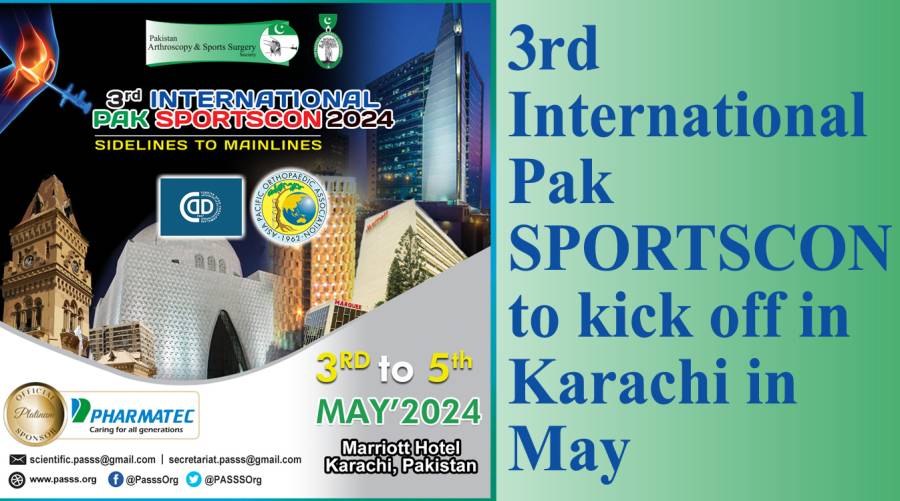 3rd International Pak SPORTSCON to kick off in Karachi in May 