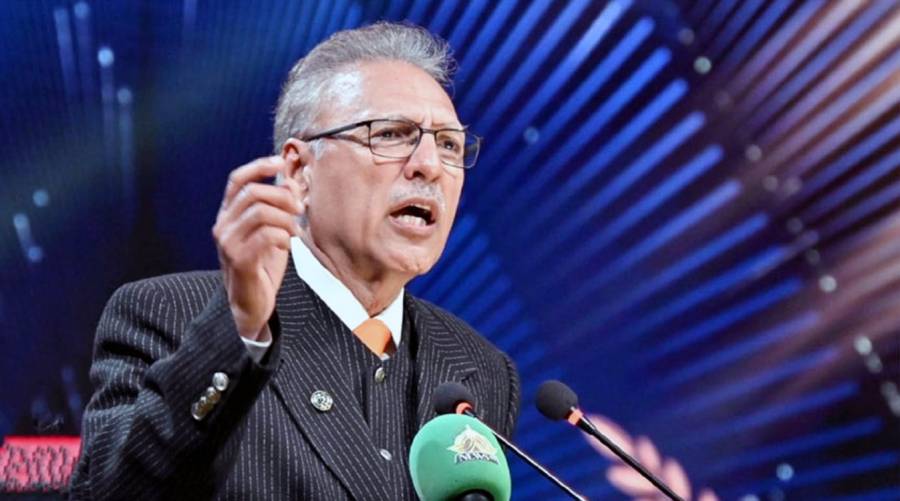 President Alvi for harassment-free workplaces for women 