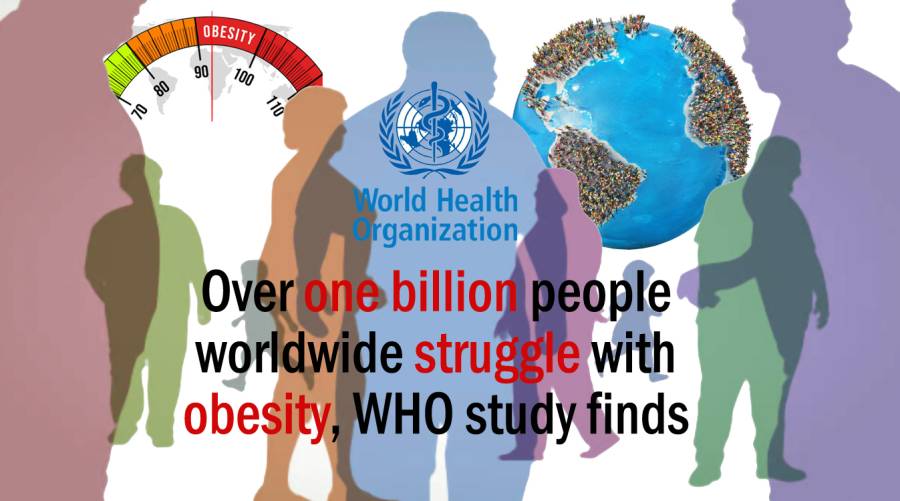 Over one billion people worldwide struggle with obesity, WHO study finds