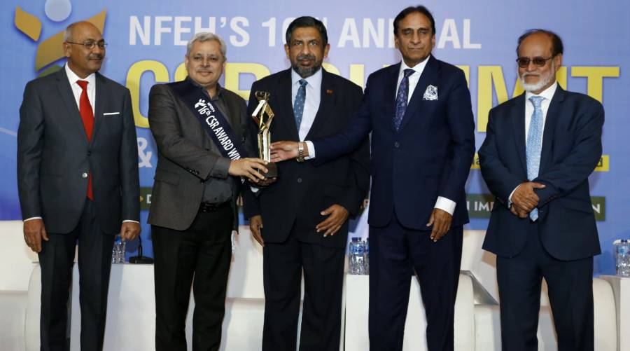 NICVD conferred upon CSR award