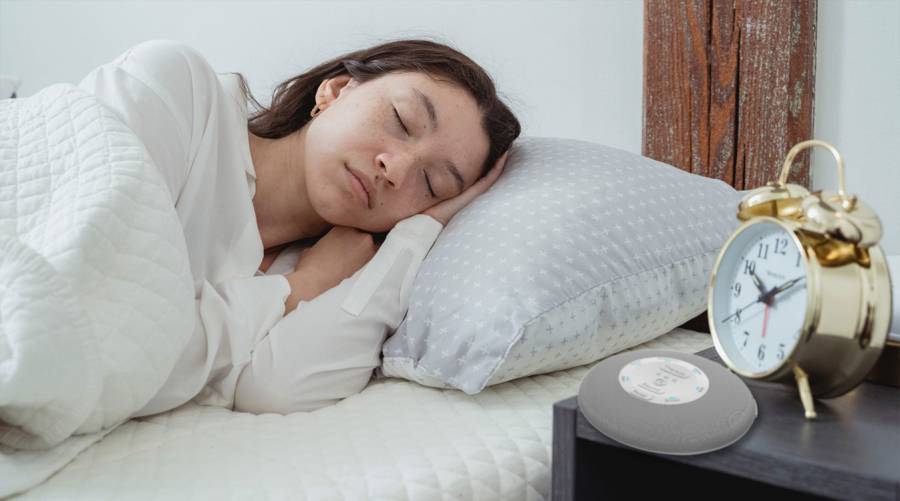 White noise machine for better sleep.