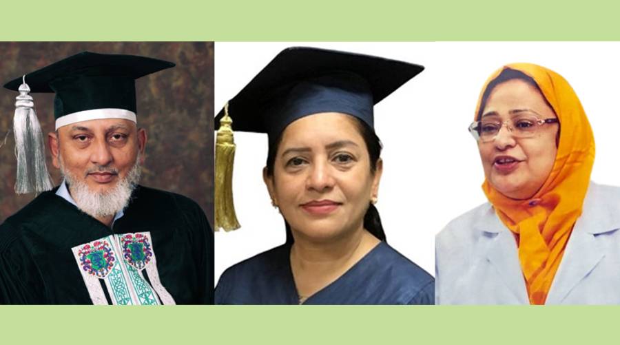 Search committee members finalizing DUHS Vice Chancellor shortlist in Karachi