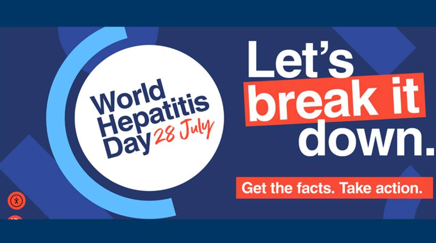 World Hepatitis Day 2025 campaign rally promoting hepatitis awareness and treatment access