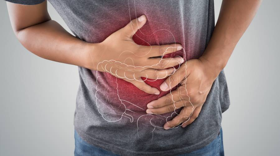 Young adult undergoing colonoscopy screening for early colorectal cancer detection