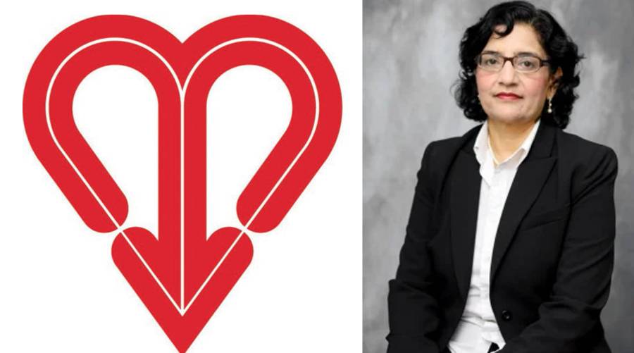 Dr. Azra Mahmud representing Pakistan at ISH Women in Hypertension Research Webinar on global hypertension research.