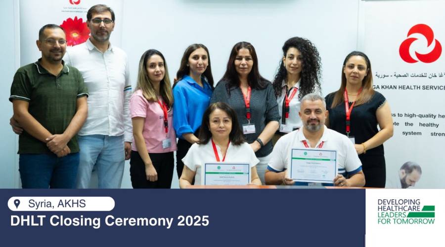 DHLT graduates at AKU leadership programme ceremony, marking completion of a six-month hybrid course across 11 regions.