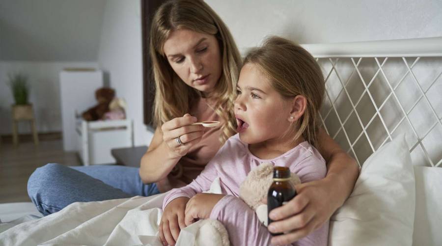 Family chief health officer managing appointments, medications, and seasonal health care for family well-being