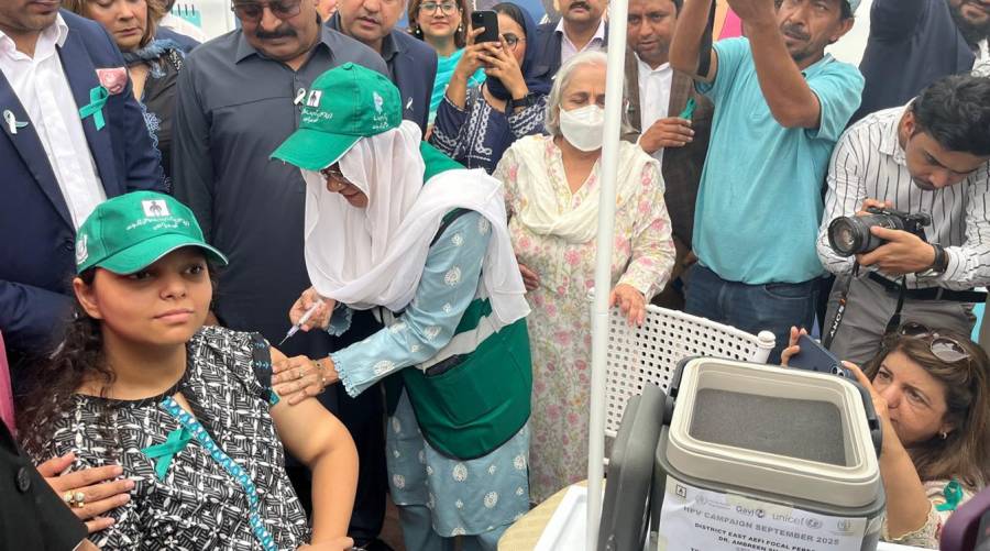 Sindh launches HPV vaccination campaign to protect 4.1 million girls from cervical cancer