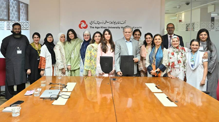 AKUH partners with Umeed Parr to support paediatric oncology patients through emotional care and regular visits.