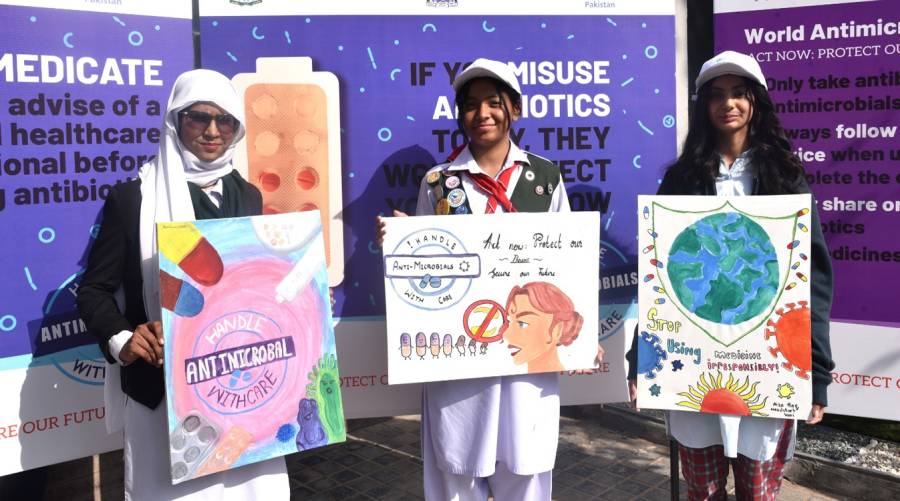 Pakistan and WHO call for urgent, coordinated action to combat antimicrobial resistance and protect public health.