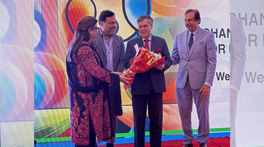 Experts and healthcare professionals gather for Pharmatec Pakistan’s awareness program highlighting early childhood development and psychological resilience.
