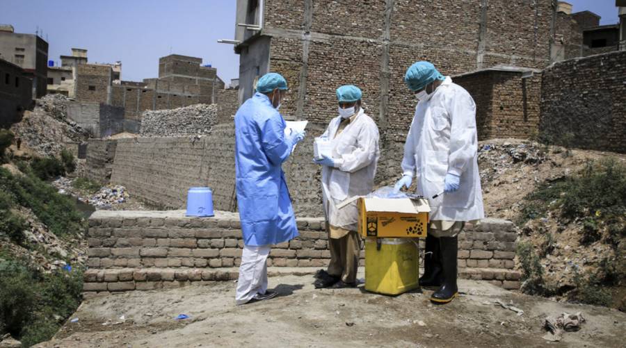 Polio virus environmental samples detected across Pakistan