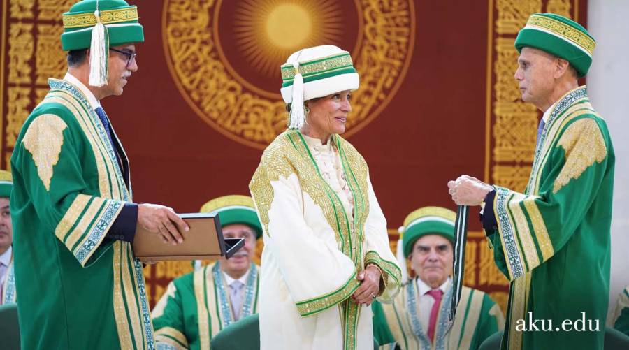 Princess Zahra Aga Khan installed as Pro-Chancellor at the Aga Khan University convocation, marking a new chapter in the university’s legacy as 461 students graduate.