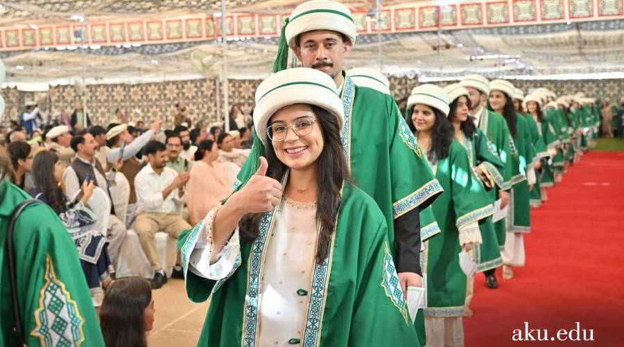 Princess Zahra Aga Khan installed as Pro-Chancellor at the Aga Khan University convocation, marking a new chapter in the university’s legacy as 461 students graduate.