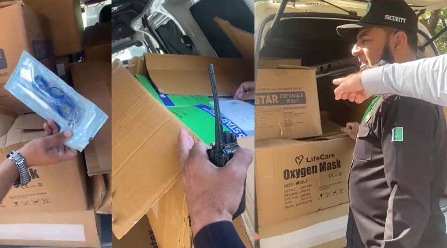 Stolen government medicines recovered from JPMC Karachi during theft investigation