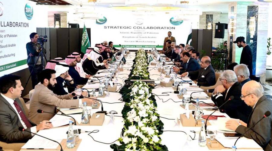 Pakistan–Saudi discussions on local vaccine production and OIC vaccine alliance initiative.