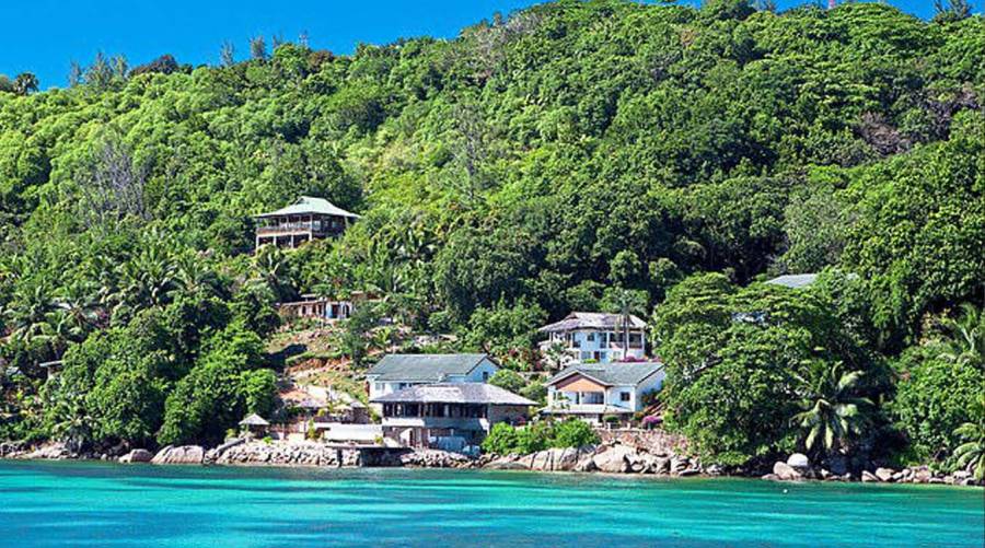 Seychelles, a country off the coast of Africa, is pictured above. The CDC has issued a level 2 travel advisory to Americans.