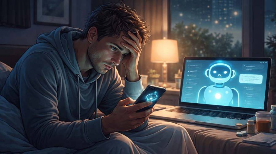 AI giving mental health advice risk warning