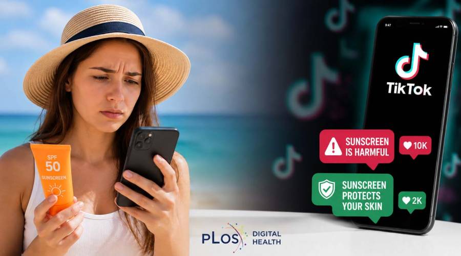 A study found that sunscreen misinformation on TikTok often receives higher engagement than evidence-based sun safety information.