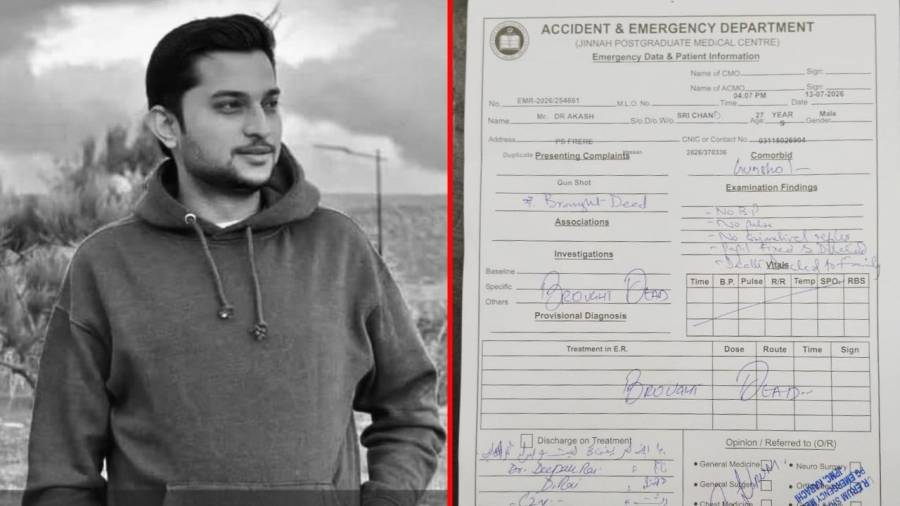 JPMC house officer Dr. Akash killed during Rs25 million robbery outside Karachi bank