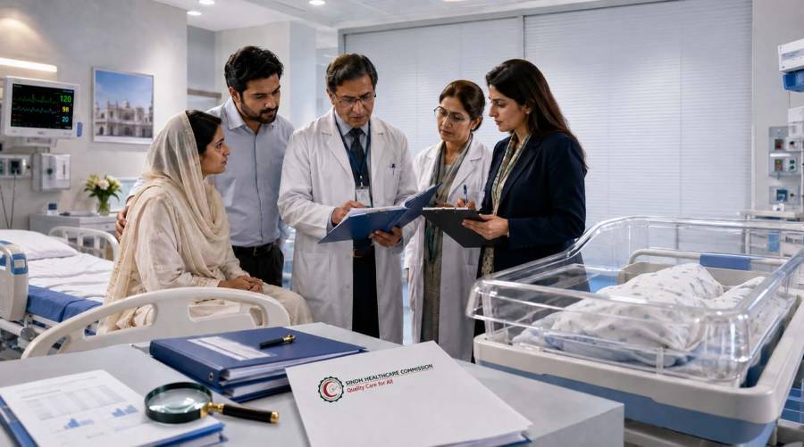 SHCC investigation into alleged missing newborn case at Nazimabad private hospital